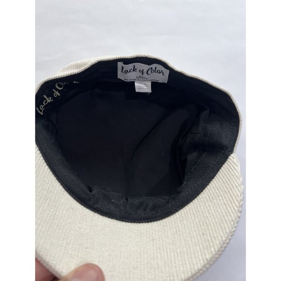 Lack of Color Corduroy Dunes Cap in Ivory
